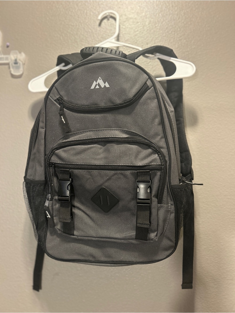 Trailmaker Heritage Collection Grey Utility Backpack School Hiking Bag NWOT